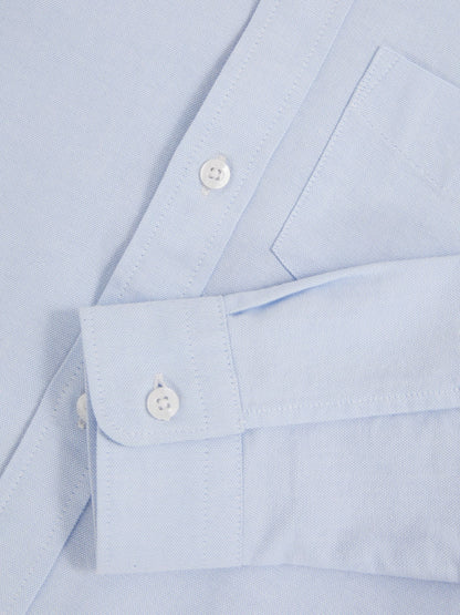 Reiss Soft Blue Greenwich 9-13 yrs Button Down Oxford Shirt image 4