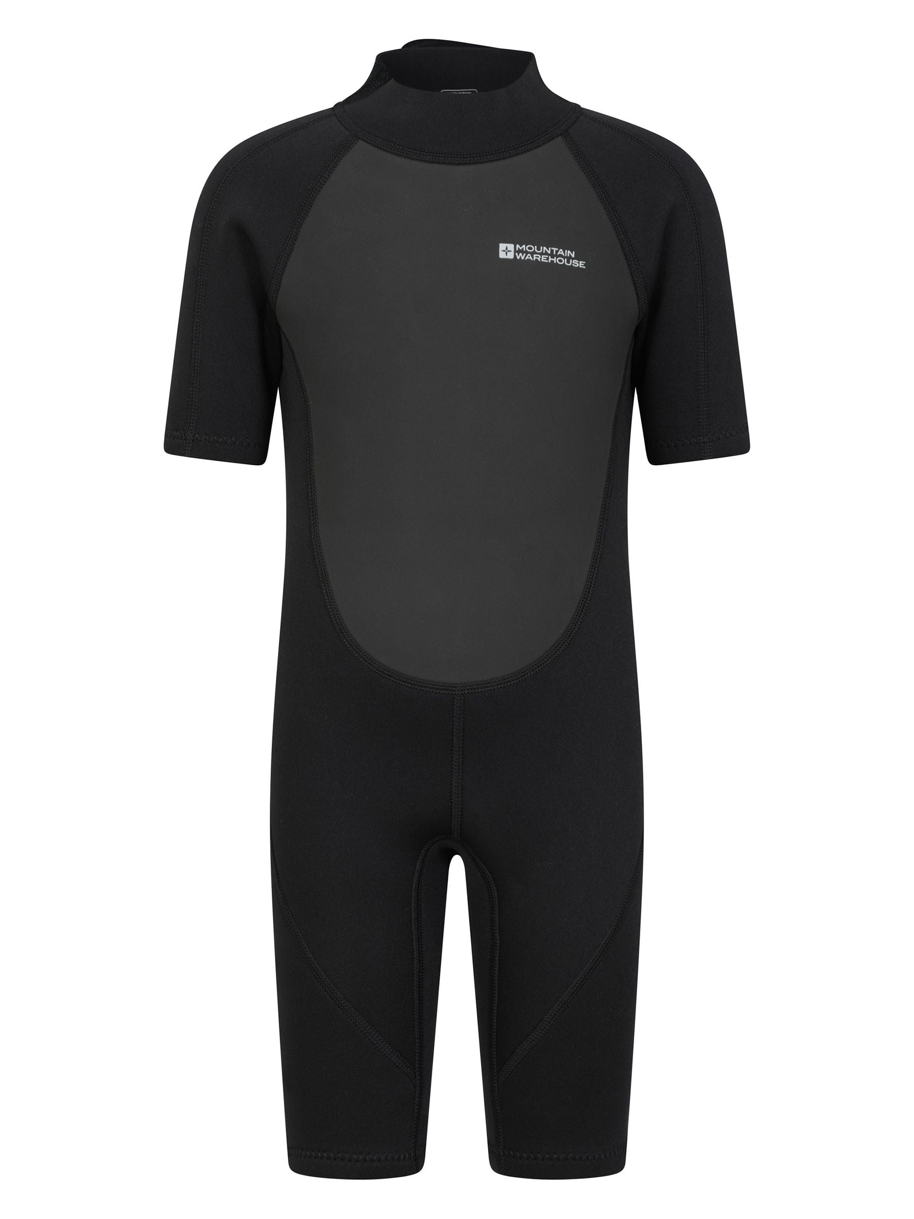 Dsiney Kidz - Mountain Warehouse Black Kids Shorty 2.5/2mm Wetsuit image 1