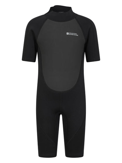 Dsiney Kidz - Mountain Warehouse Black Kids Shorty 2.5/2mm Wetsuit image 1