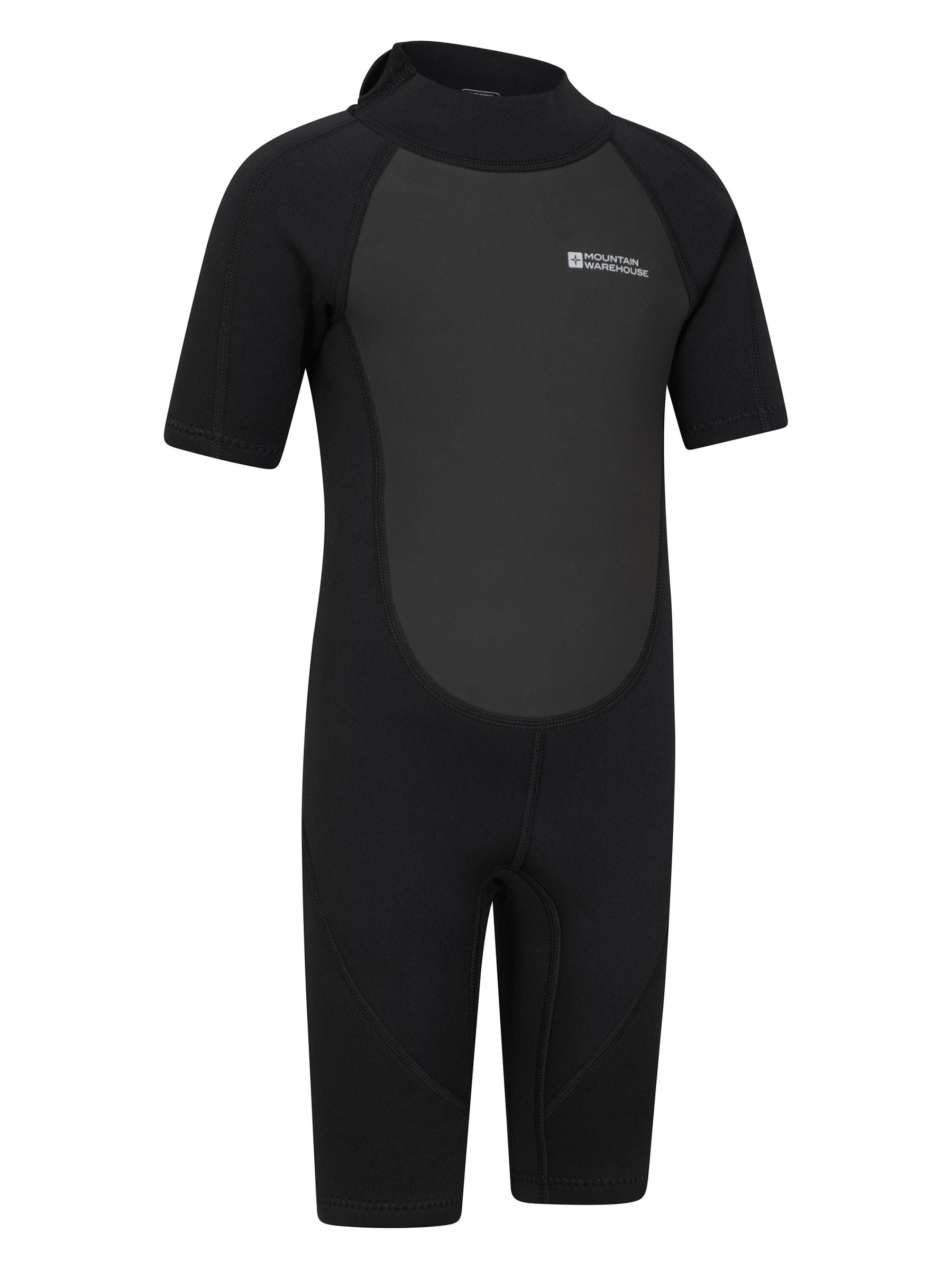 Dsiney Kidz - Mountain Warehouse Black Kids Shorty 2.5/2mm Wetsuit image 2