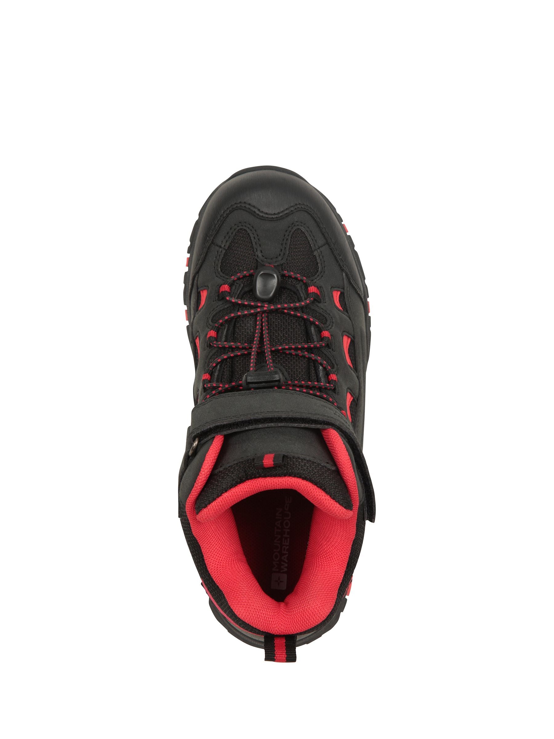 Mountain Warehouse Black Adventurer Kids Adaptive Walking Boots image 5