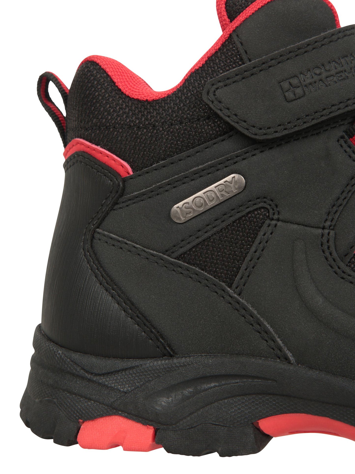 Mountain Warehouse Black Adventurer Kids Adaptive Walking Boots image 6