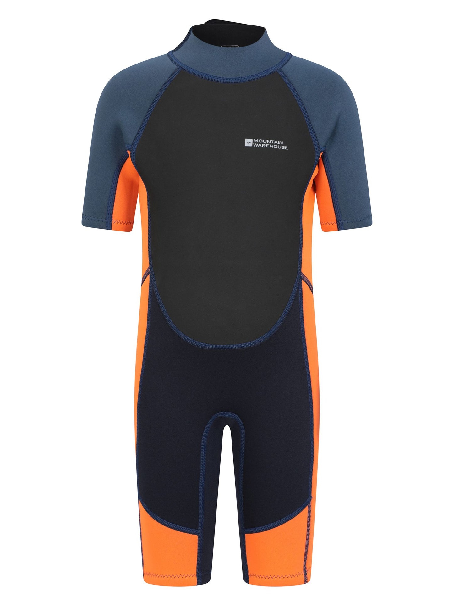 Dsiney Kidz - Mountain Warehouse Orange Kids Shorty 2.5/2mm Wetsuit image 1