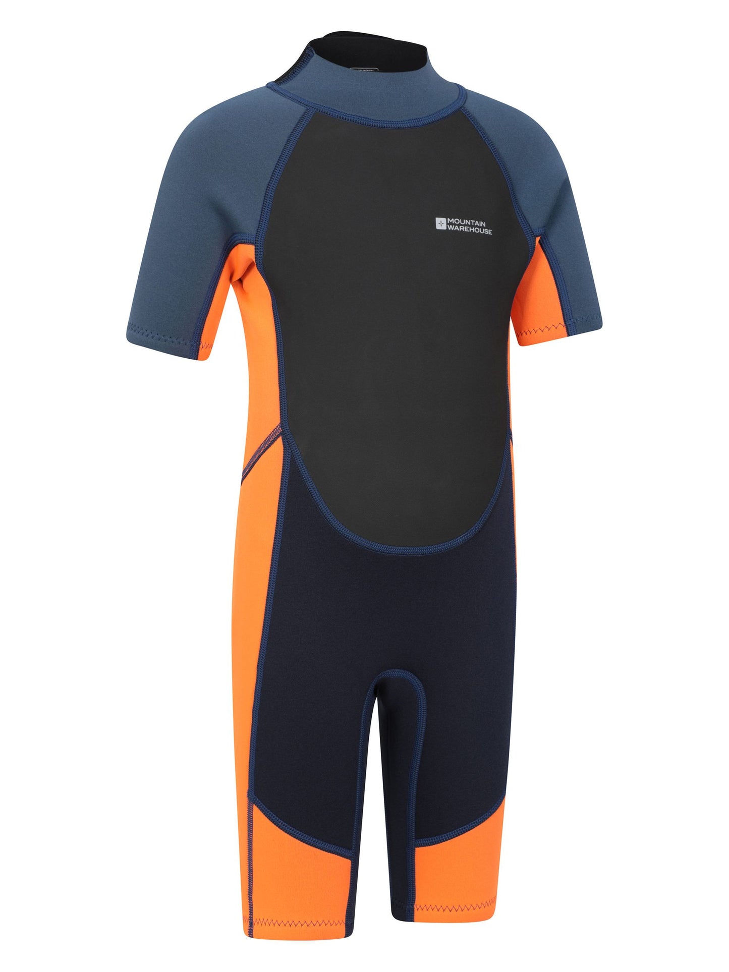 Dsiney Kidz - Mountain Warehouse Orange Kids Shorty 2.5/2mm Wetsuit image 2