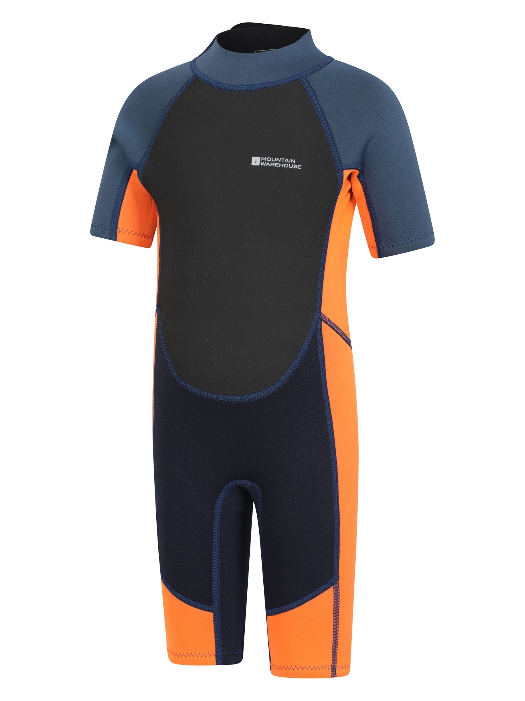 Dsiney Kidz - Mountain Warehouse Orange Kids Shorty 2.5/2mm Wetsuit image 3