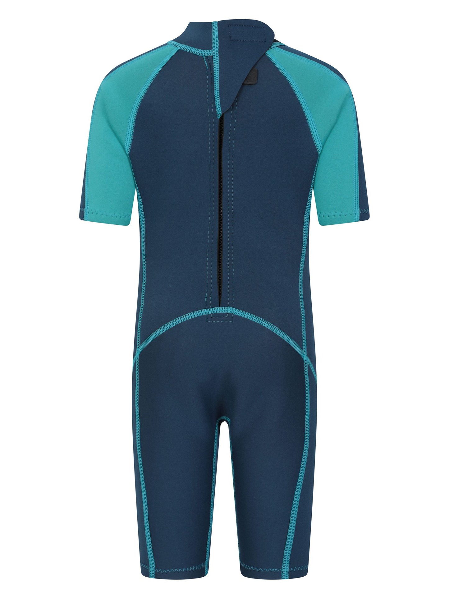 Dsiney Kidz - Mountain Warehouse Mid Blue Denim Kids Shorty 2.5/2mm Wetsuit image 4