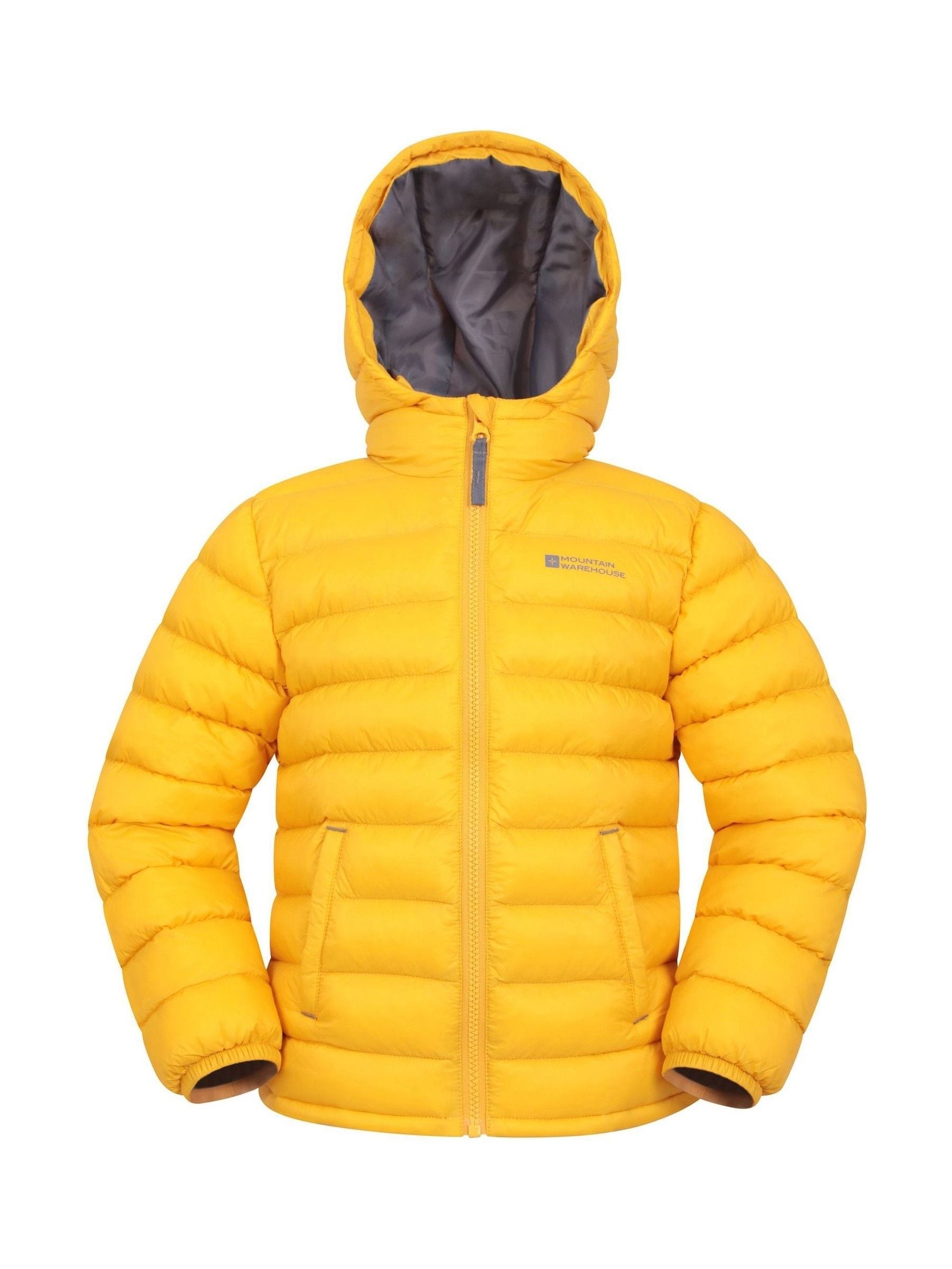 Dsiney Kidz - Mountain Warehouse Yellow Seasons II Water-Resistant Padded Jacket image 1