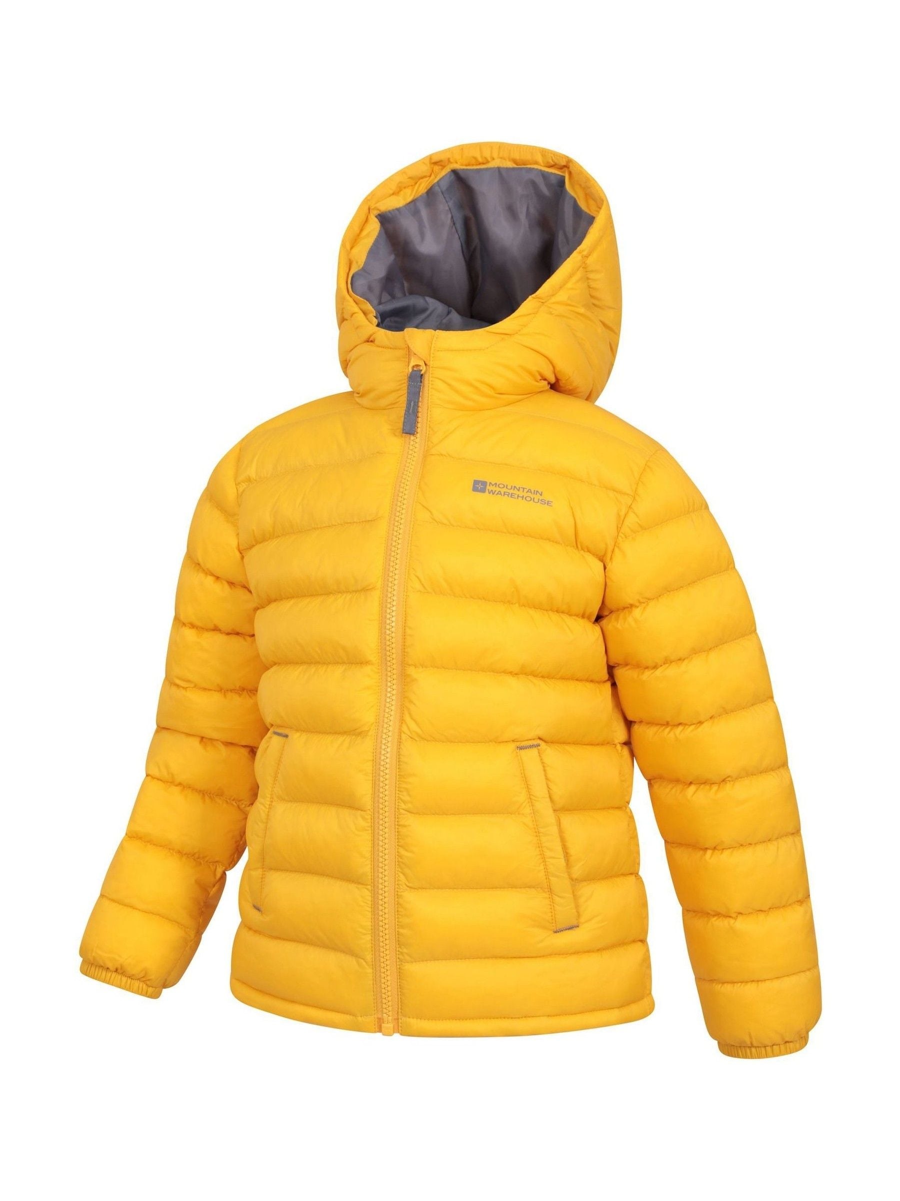 Dsiney Kidz - Mountain Warehouse Yellow Seasons II Water-Resistant Padded Jacket image 3