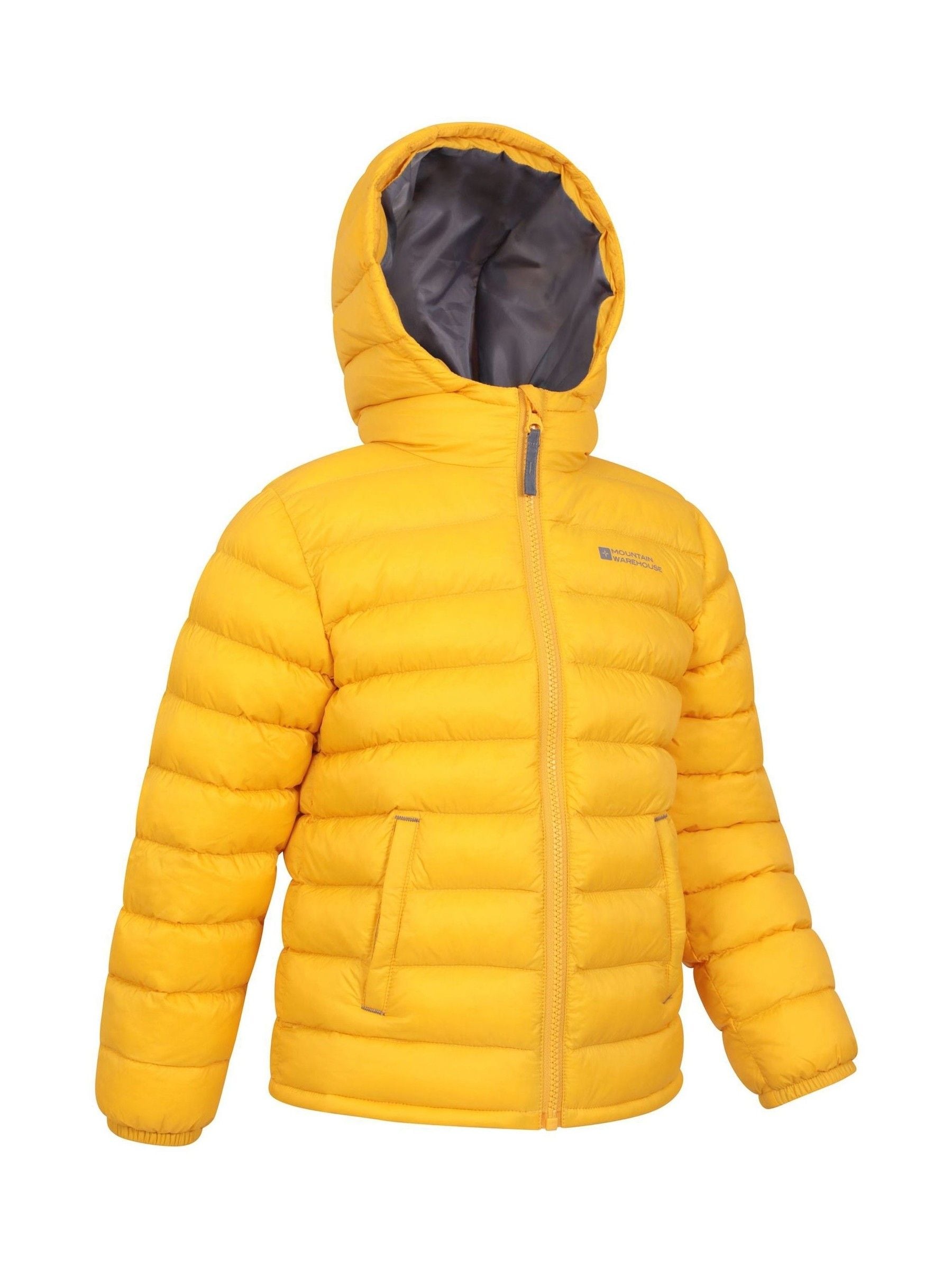 Dsiney Kidz - Mountain Warehouse Yellow Seasons II Water-Resistant Padded Jacket image 4