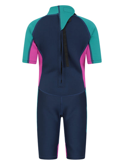 Dsiney Kidz - Mountain Warehouse Purple Kids Shorty 2.5/2mm Wetsuit image 4