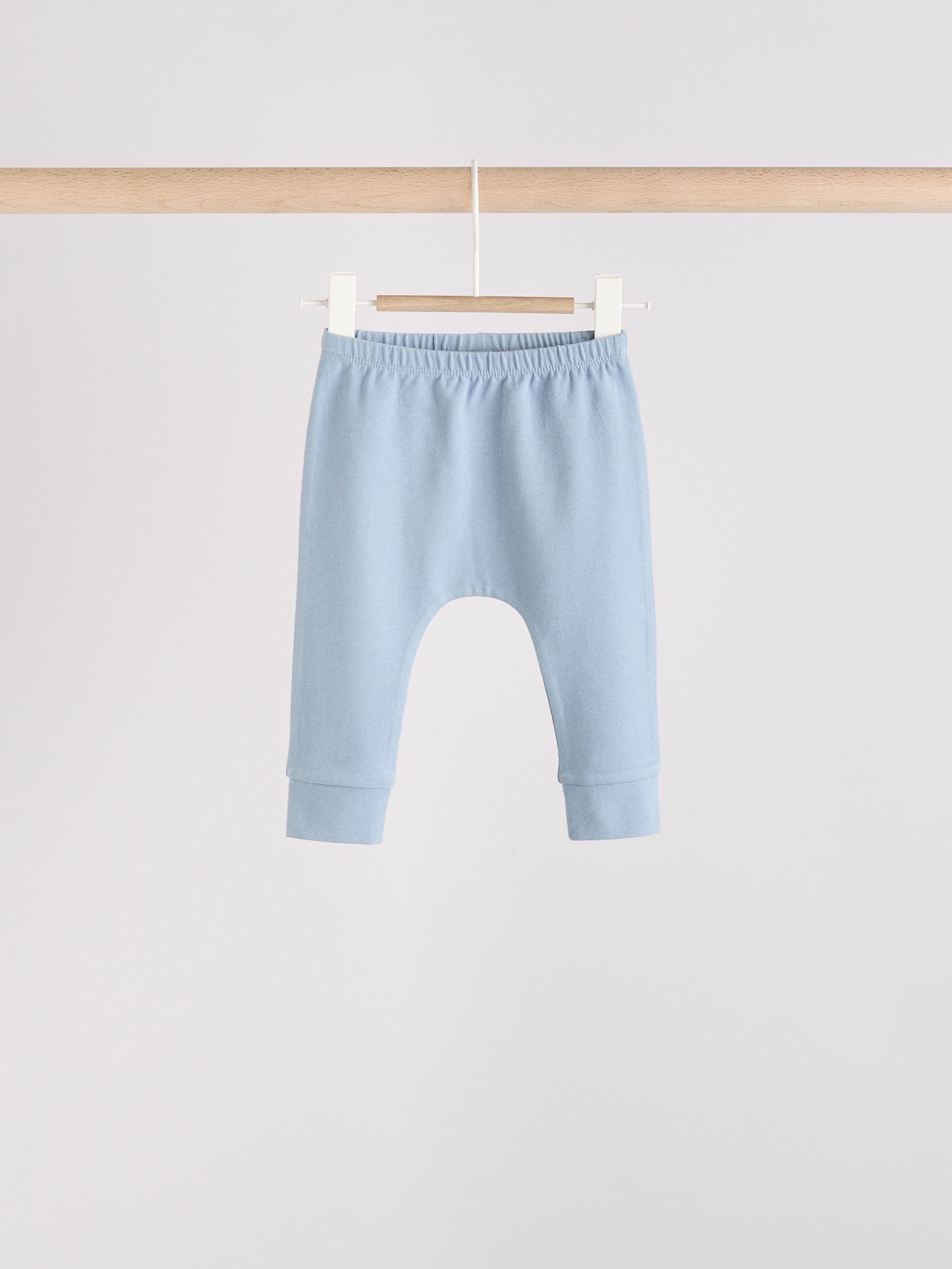 Blue Baby Leggings 4 Pack (0mths-3yrs) image 3