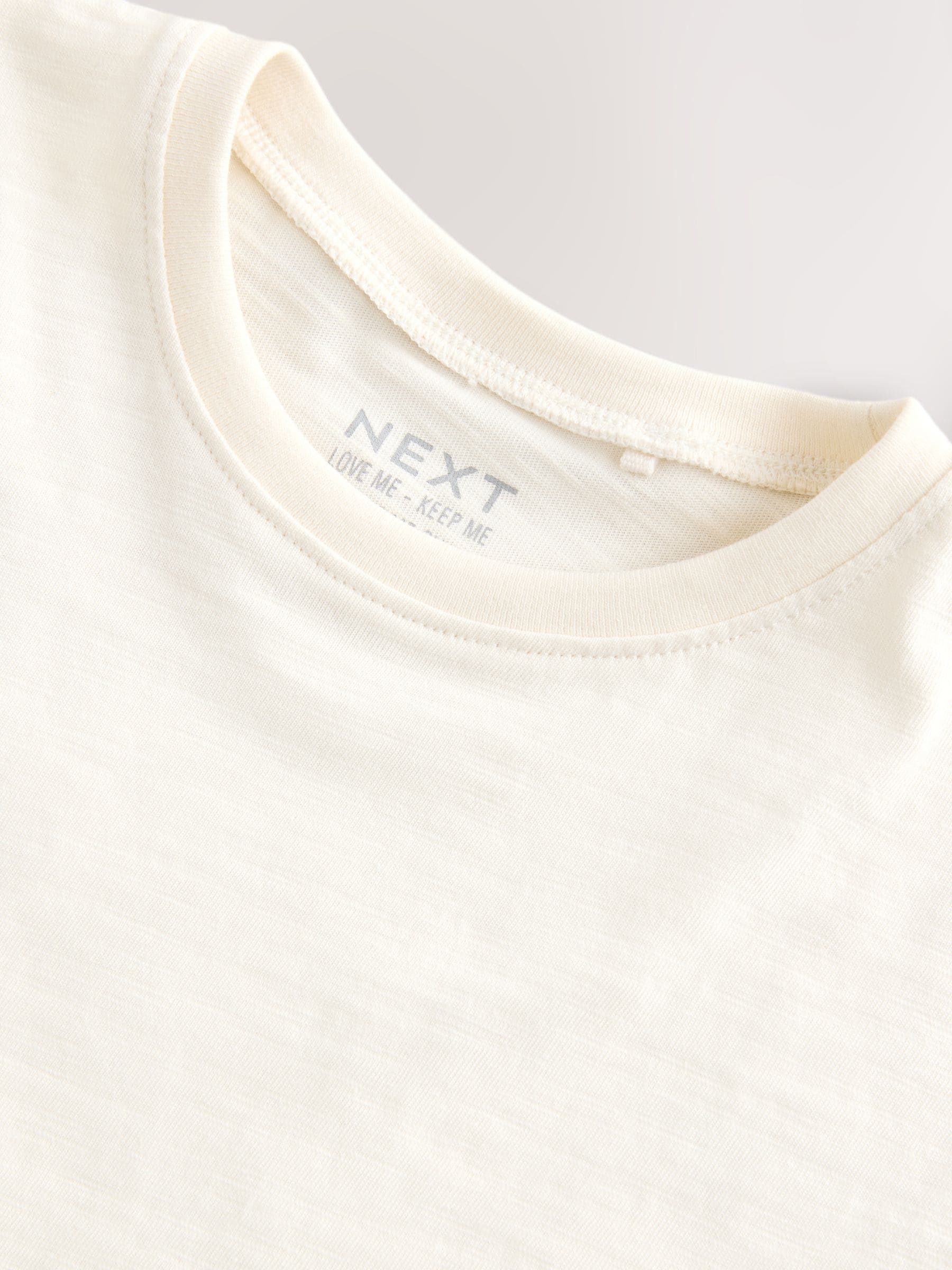 Dsiney Kidz - Ecru Short Sleeve Peplum T-Shirt (3mths-7yrs) image 7