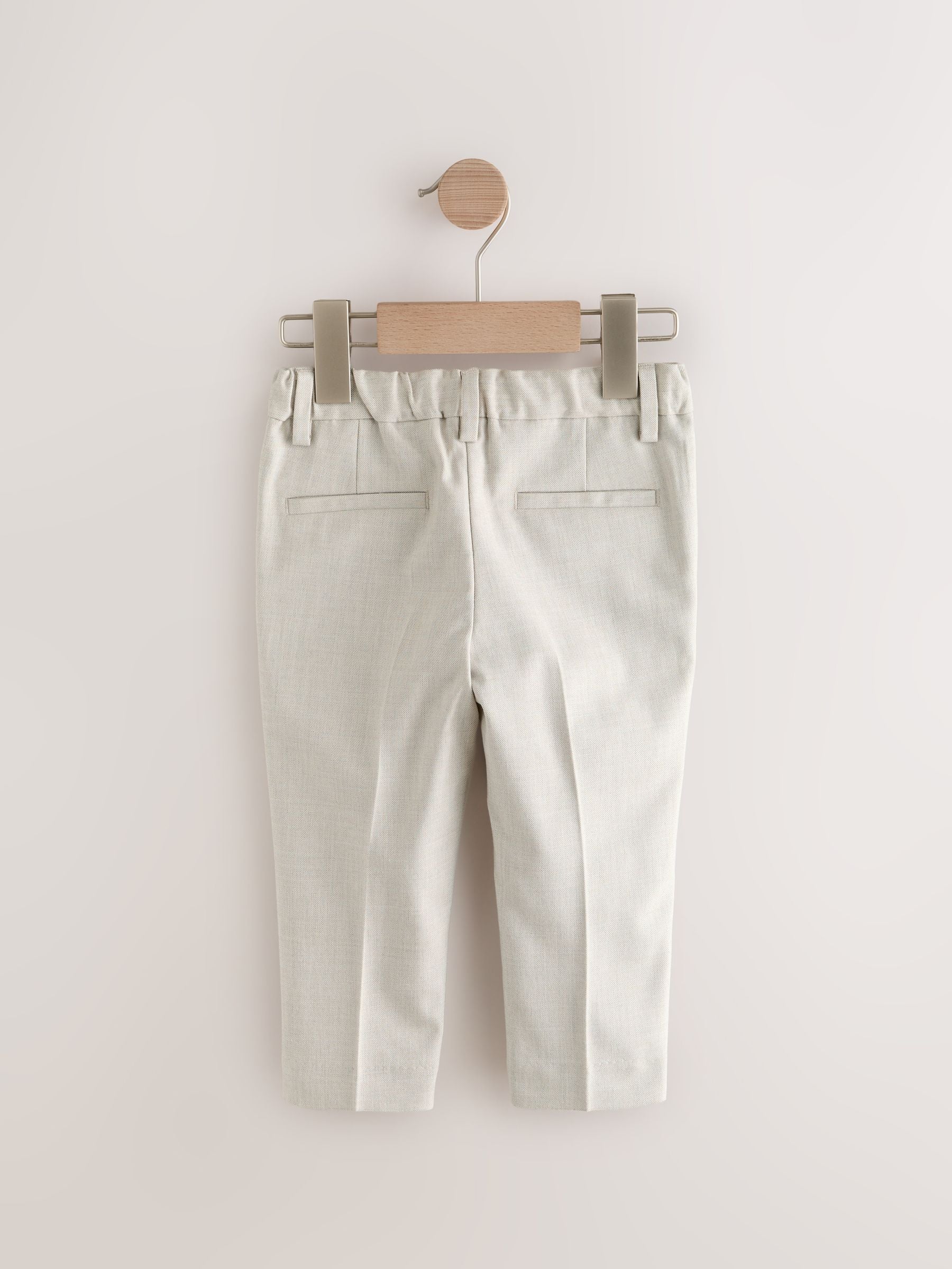 Neutral Smart Trousers (3mths-7yrs) image 5