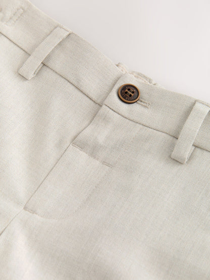 Neutral Smart Trousers (3mths-7yrs) image 6