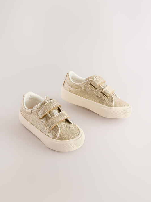 Gold Standard Fit (F) Chunky Trainers With Touch Fastening image 2