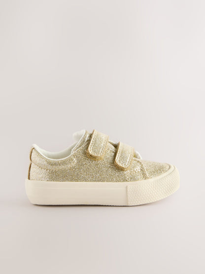 Gold Standard Fit (F) Chunky Trainers With Touch Fastening image 3