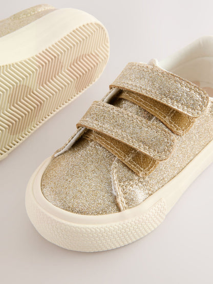 Gold Standard Fit (F) Chunky Trainers With Touch Fastening image 5