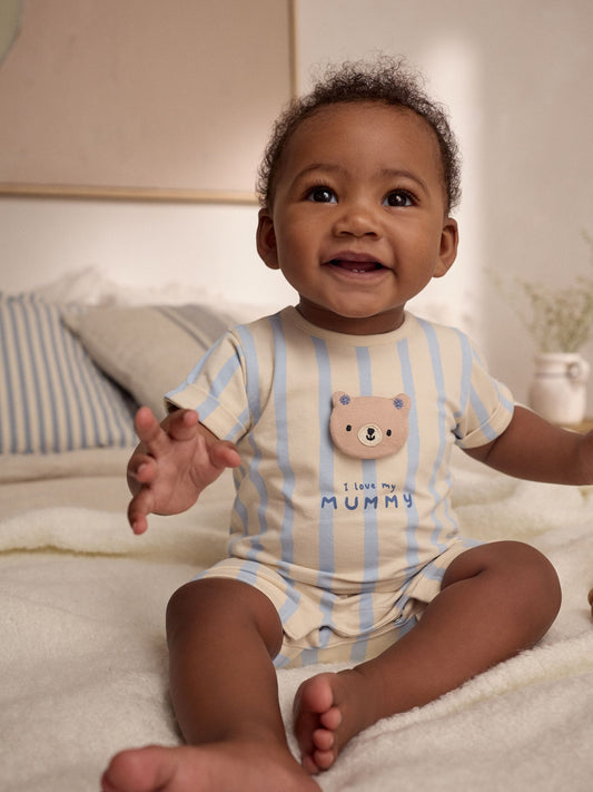 Neutral Baby Jersey Romper image 1