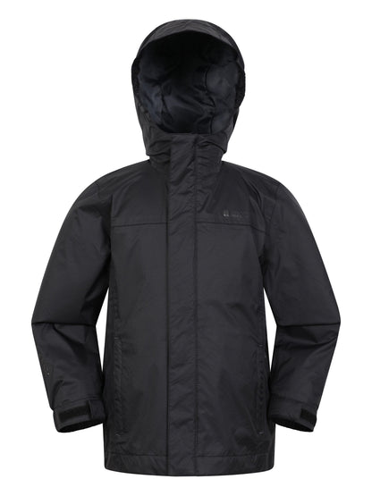 Dsiney Kidz - Mountain Warehouse Black Torrent Waterproof Jacket image 1