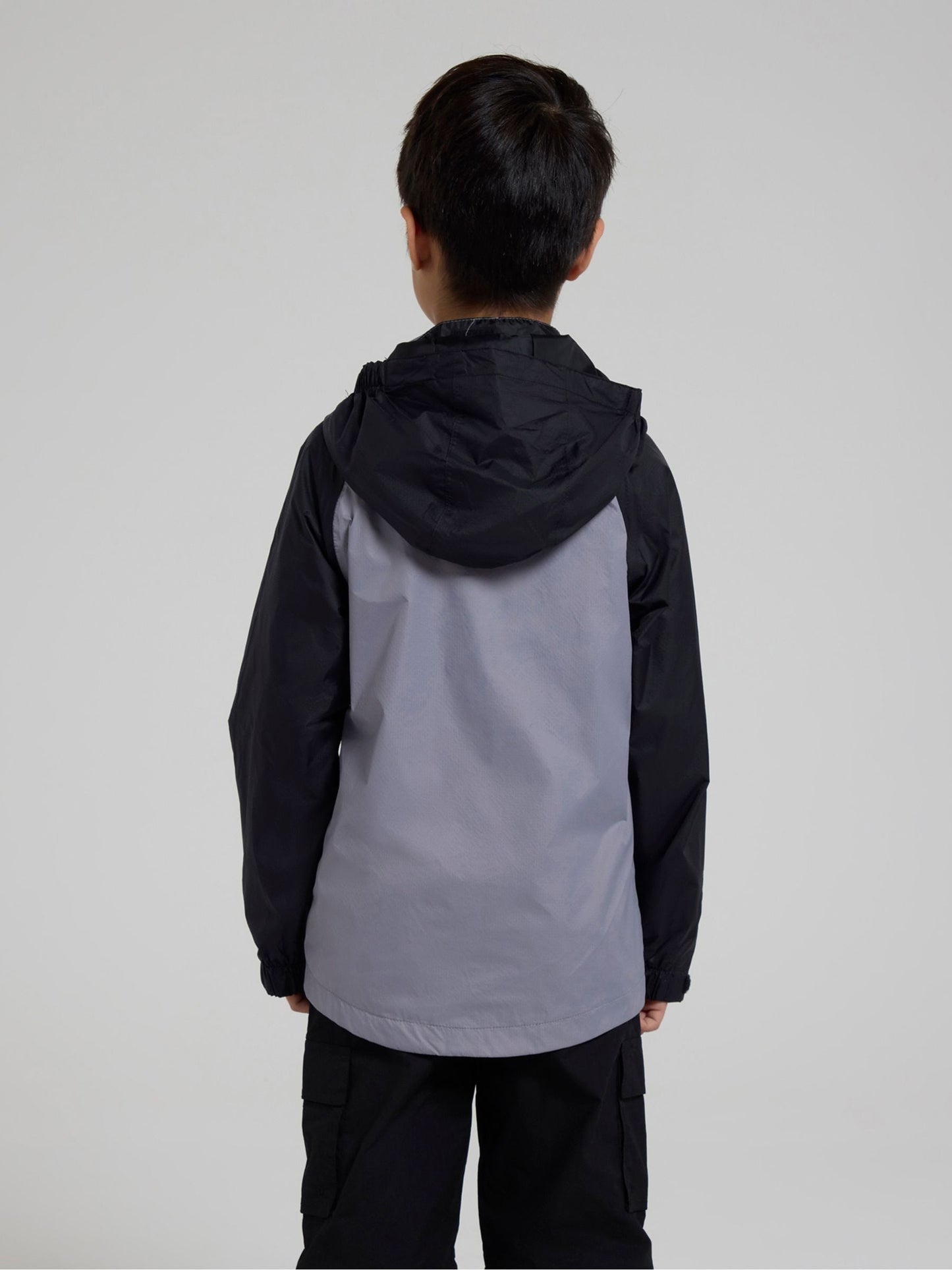 Dsiney Kidz - Mountain Warehouse Grey Torrent II Kids Waterproof Jacket image 3