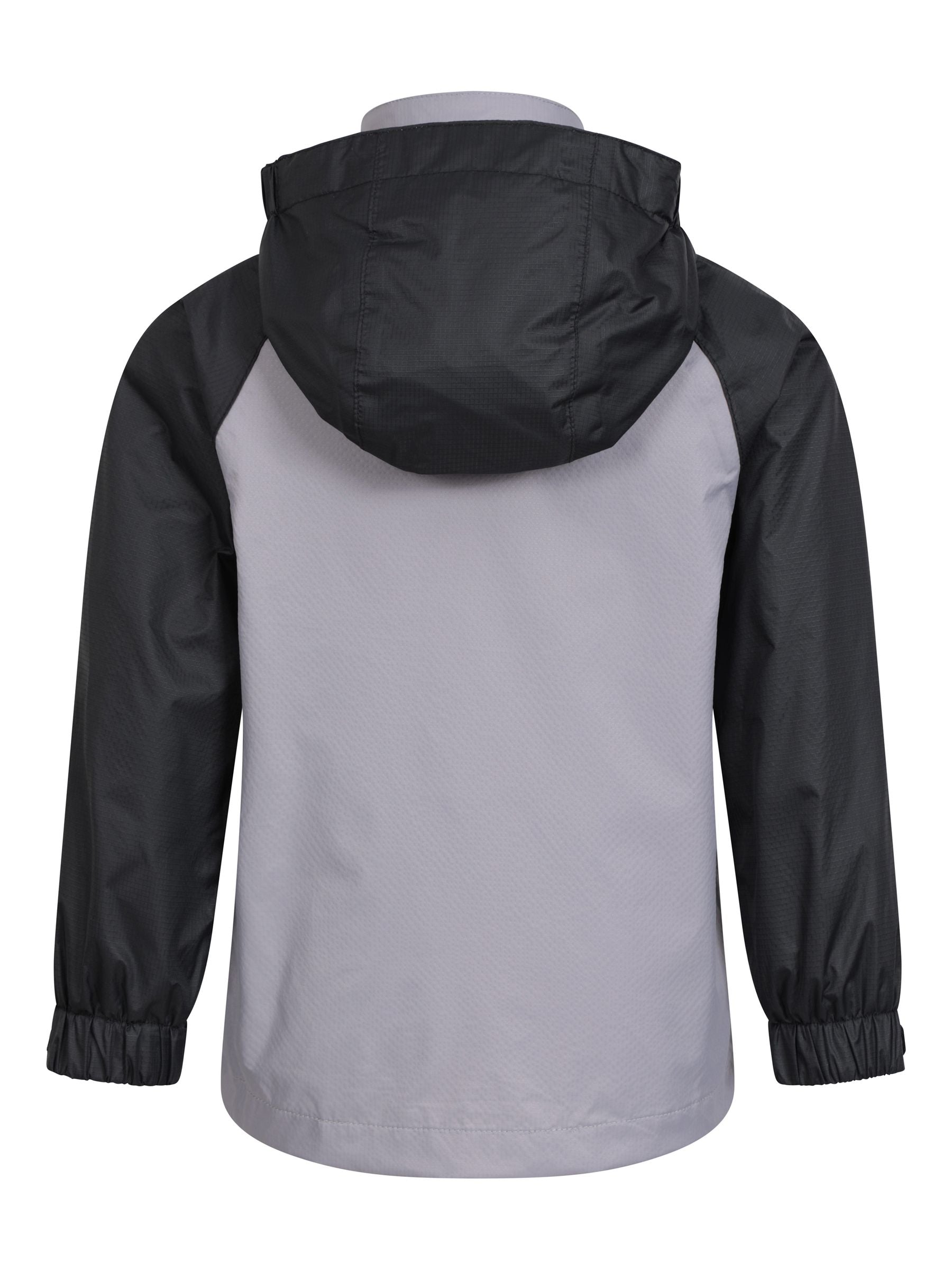 Dsiney Kidz - Mountain Warehouse Grey Torrent II Kids Waterproof Jacket image 7