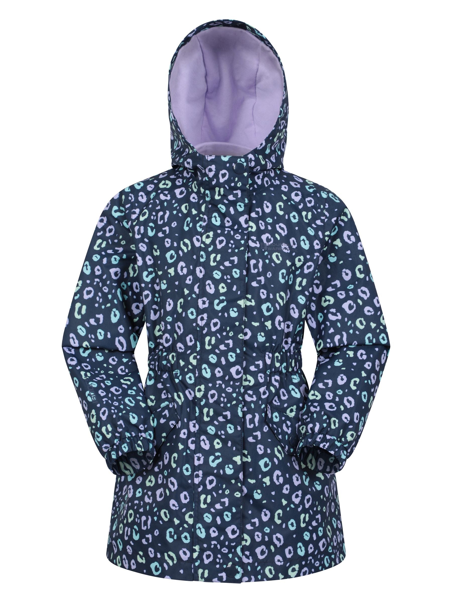 Dsiney Kidz - Mountain Warehouse Purple Dale Kids Lightweight Waterproof Jacket image 1