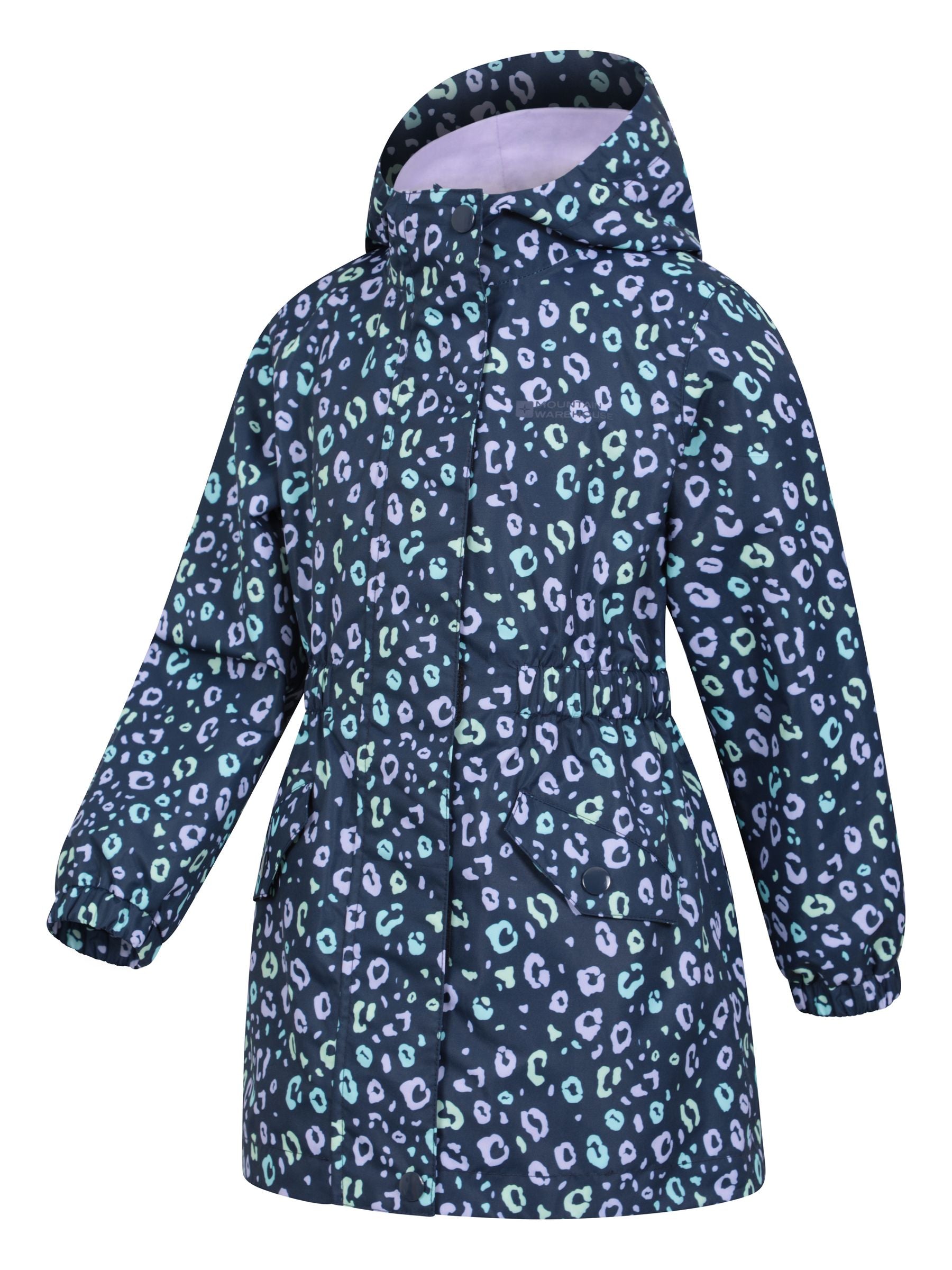 Dsiney Kidz - Mountain Warehouse Purple Dale Kids Lightweight Waterproof Jacket image 4