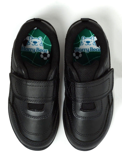 Harry Bear Black Football School Shoes image 3