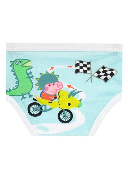 Dsiney Kidz - Character Blue George Pig 100% Cotton Underwears 5 Pack image 2