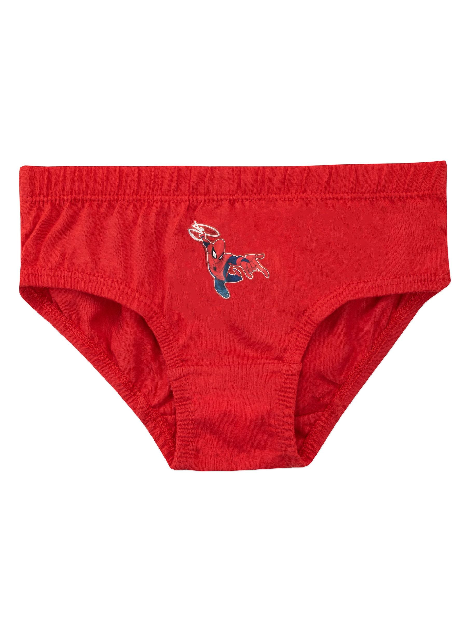 Dsiney Kidz - Character Red Spiderman 100% Cotton Underwears 5 Pack image 4