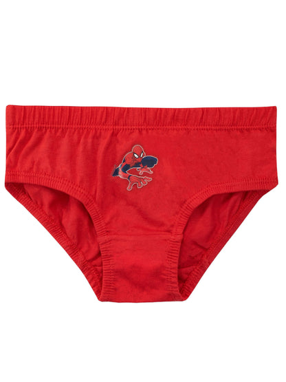 Dsiney Kidz - Character Red Spiderman 100% Cotton Underwears 5 Pack image 5