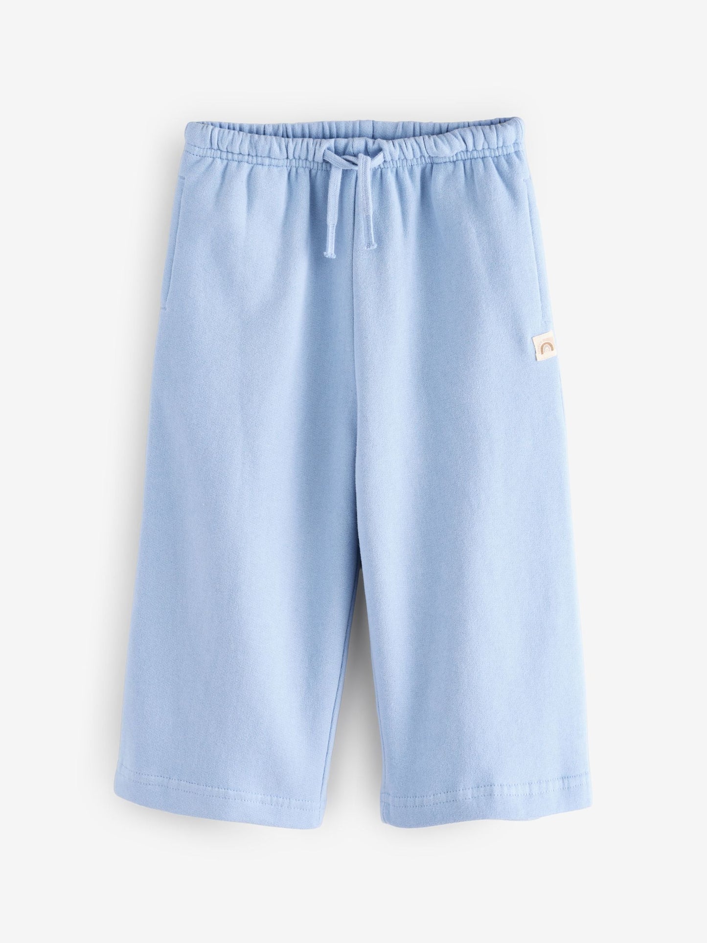 Pink/Blue/Oatmeal Wide Leg Joggers 3 Pack (3mths-7yrs) image 3