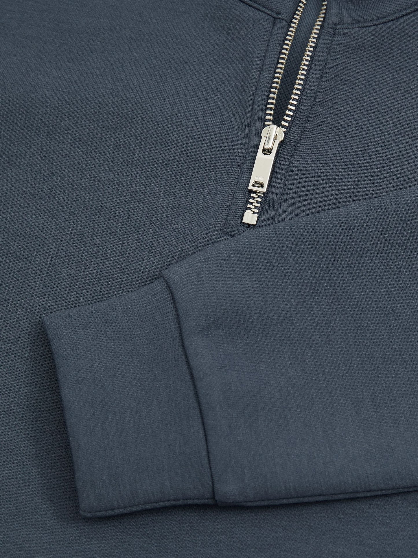 Dsiney Kidz - Reiss Dark Diesel Blue Ethan 3-9 yrs Interlock-Jersey Half-Zip Sweatshirt image 4