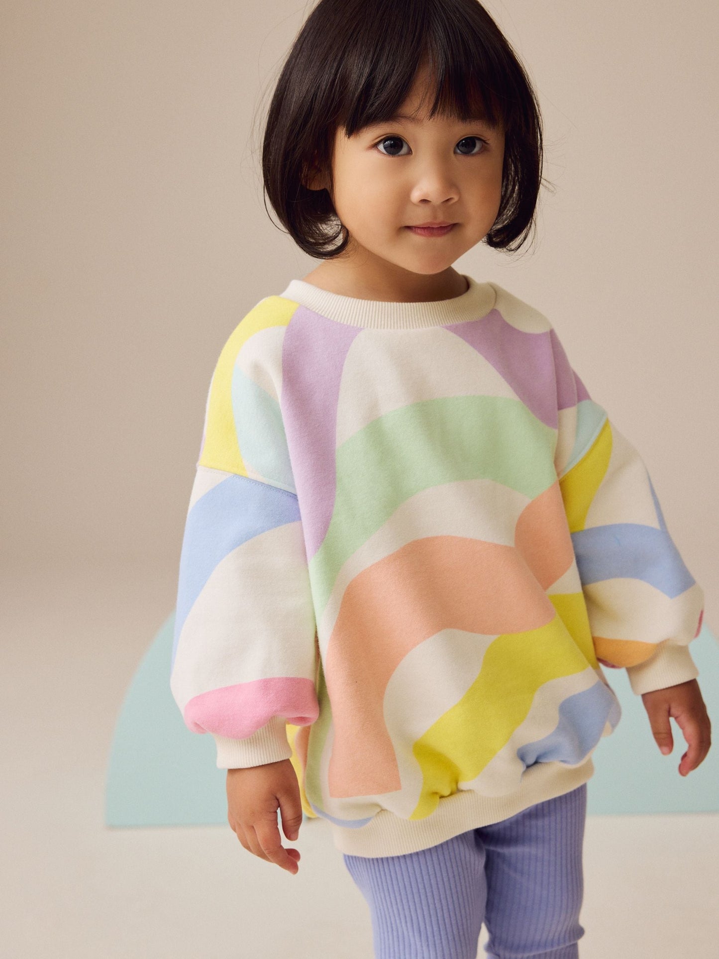 Rainbow Sweatshirt and Leggings Set (3mths-7yrs) image 3