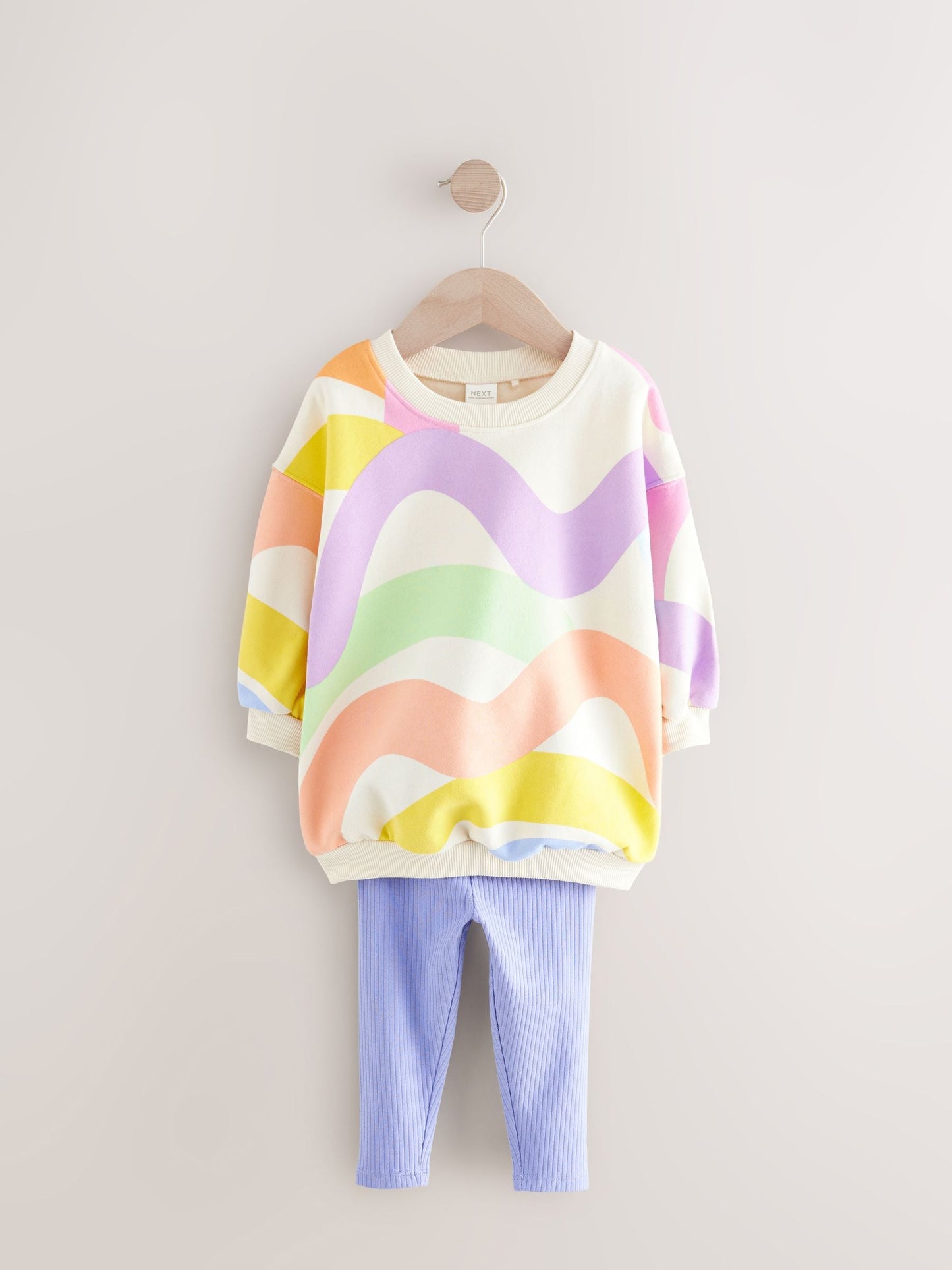 Rainbow Sweatshirt and Leggings Set (3mths-7yrs) image 4