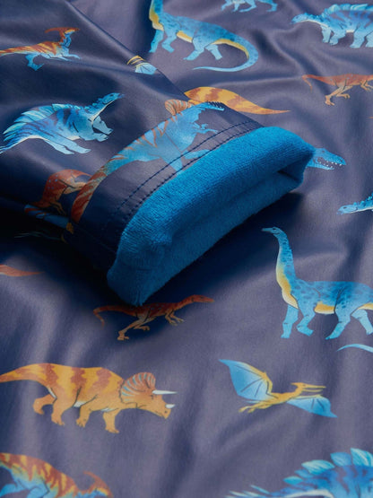 Dsiney Kidz - Hatley Blue Colourful Dinos Raincoat image 6