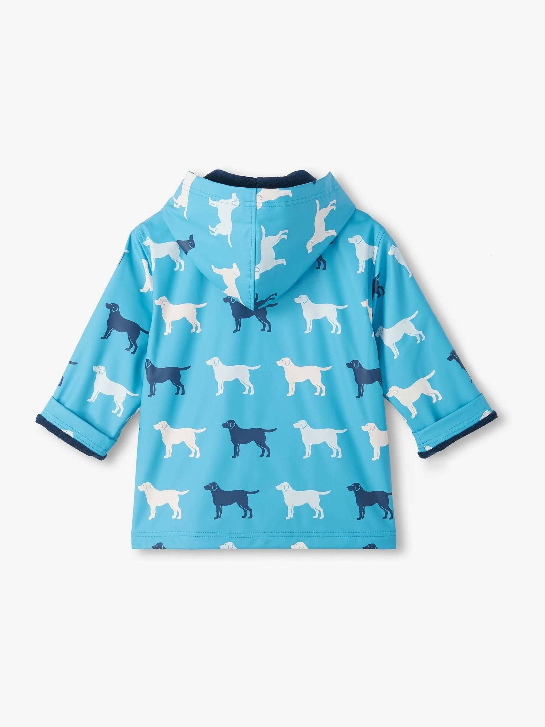 Dsiney Kidz - Hatley Blue Dog Silhouette Colour Change Raincoat image 3