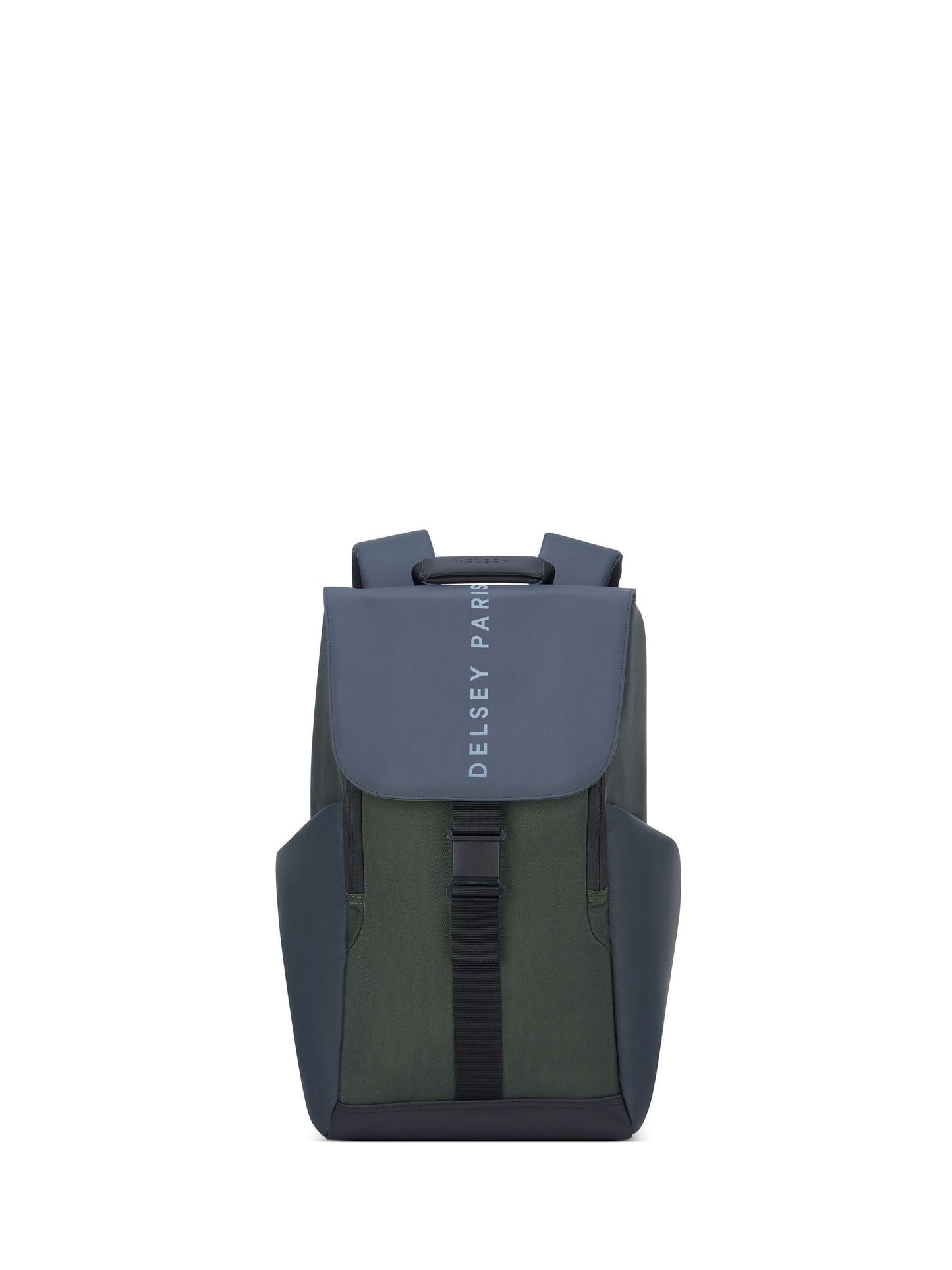 Delsey Paris Green Securflap 1-Cpt Backpack - Pc Protection 15" image 1