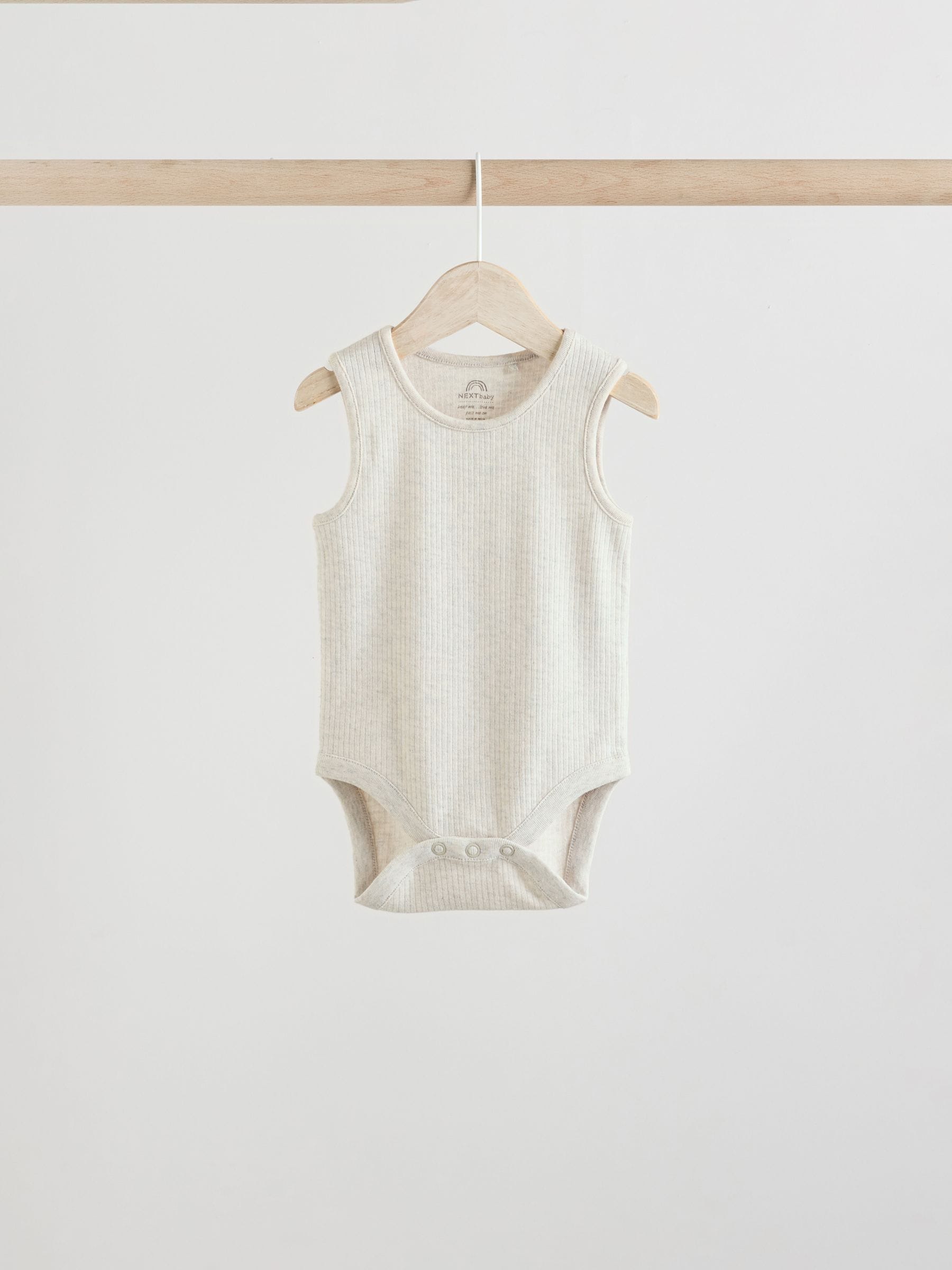 Neutral Baby Vest Bodysuits 5 Pack image 7