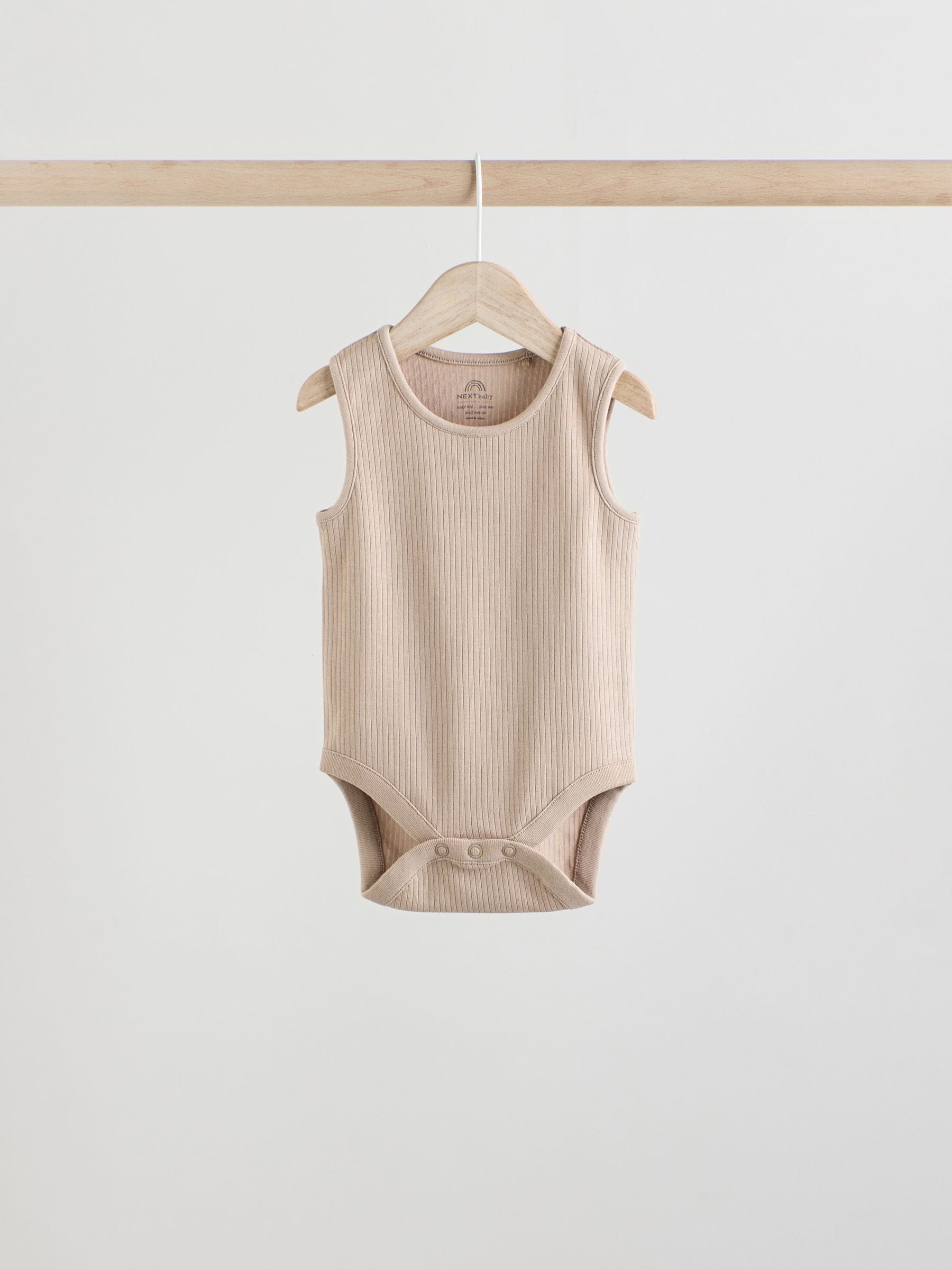 Neutral Baby Vest Bodysuits 5 Pack image 8