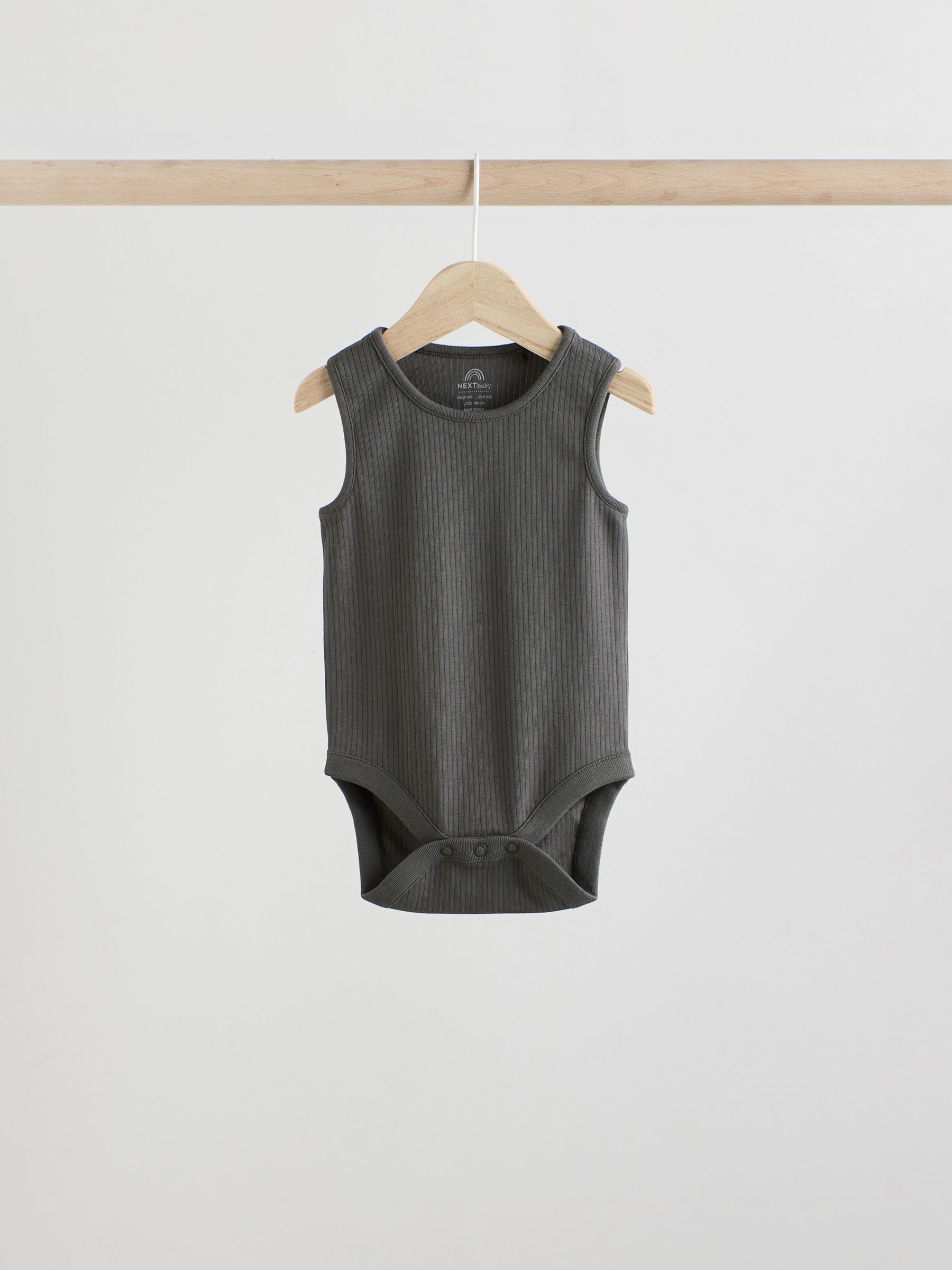 Neutral Baby Vest Bodysuits 5 Pack image 7