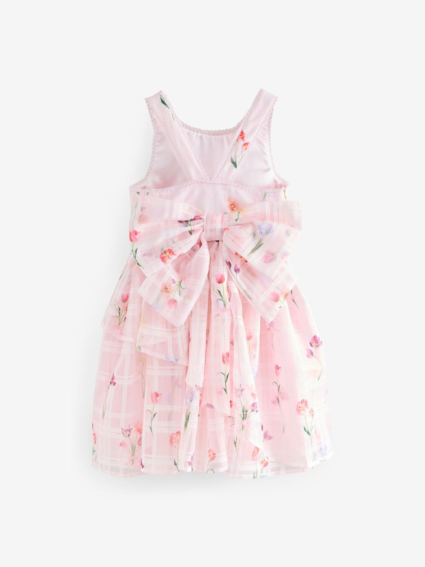 Baker by Ted Baker Floral Burnout Cross Back Dress image 12