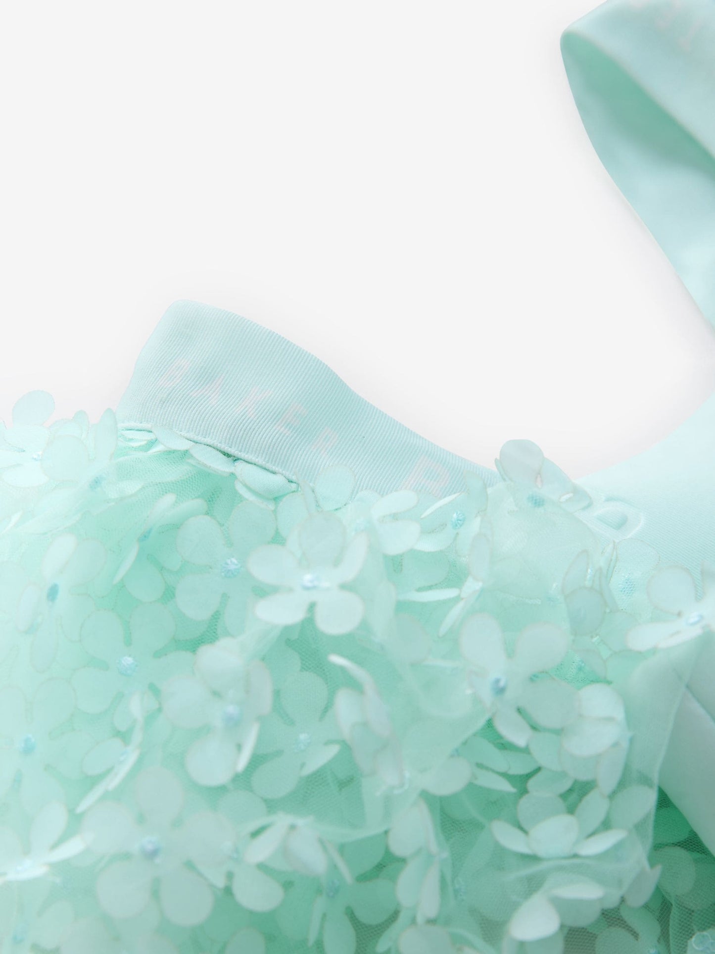 Baker by Ted Baker 3D Floral Sleeve Embossed Scuba Dress