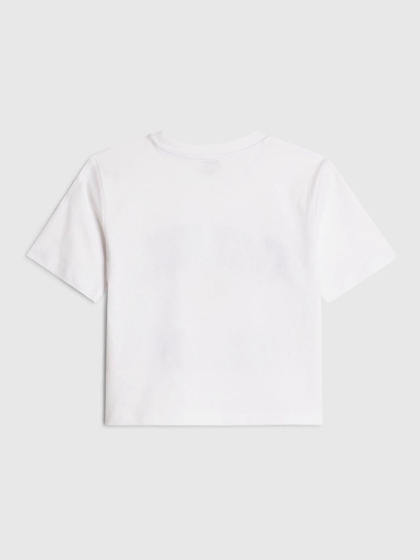 Dsiney Kidz - River Island White Goal Glam Crop T-Shirt image 2