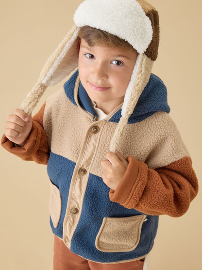 MORI Cream Borg Trapper Hat - image 1