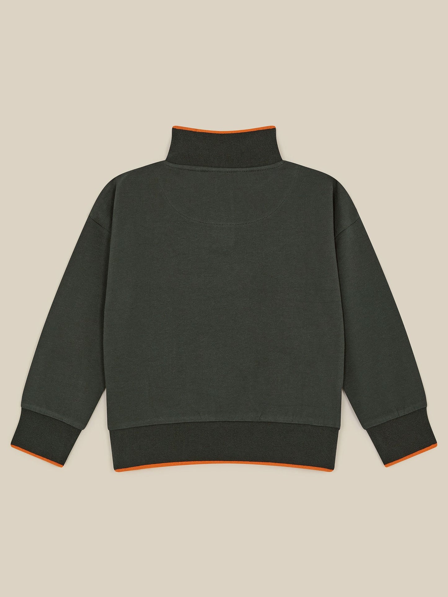 Dsiney Kidz - Monsoon Green Animal Adventure Half-Zip Sweatshirt image 2