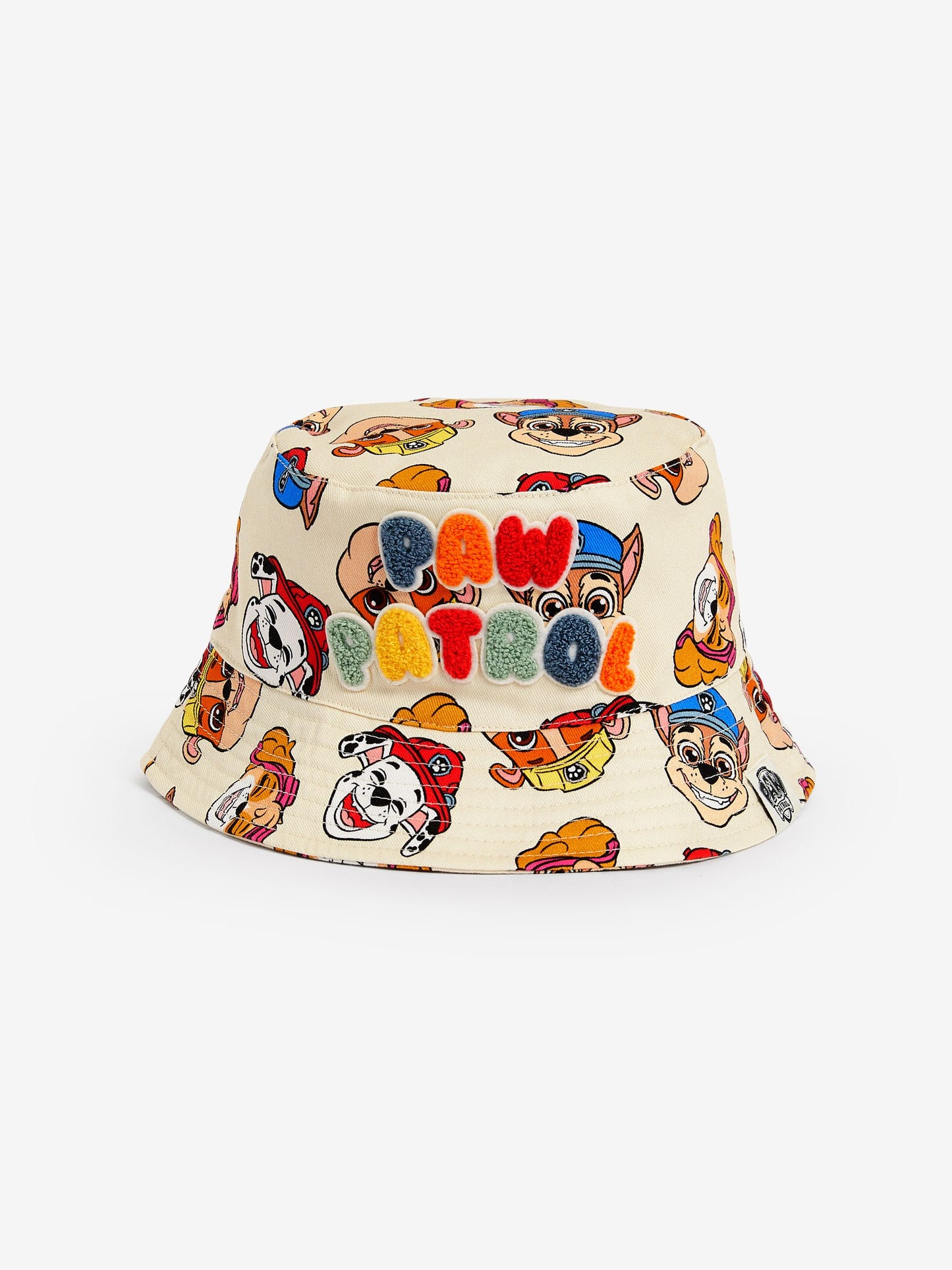Dsiney Kidz - Cream Paw Patrol Bucket 100% Cotton Hat (1-10yrs) image 3
