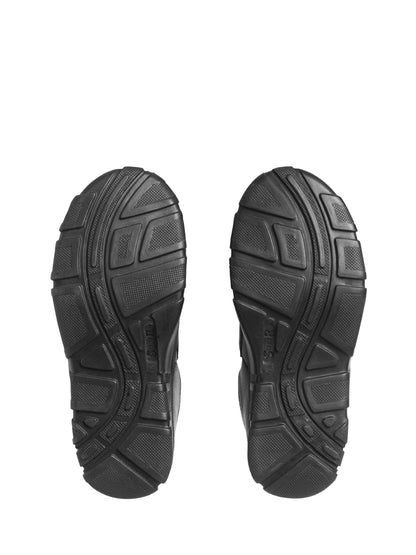 Start Rite Black Dual Fit Atlas Leather Rip Tape School Shoes image 6
