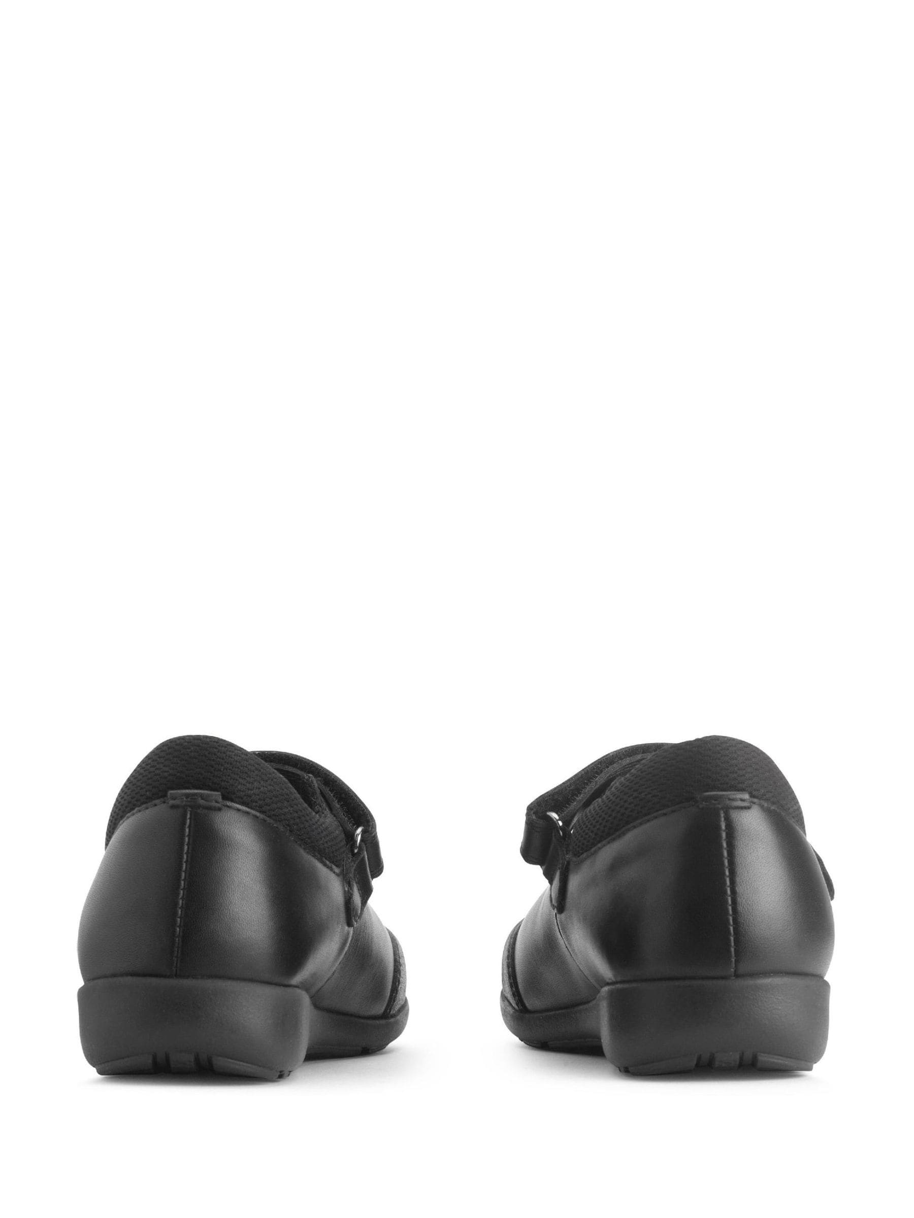 Start Rite Black Dual Fit Grade Mary Jane School Shoes image 4