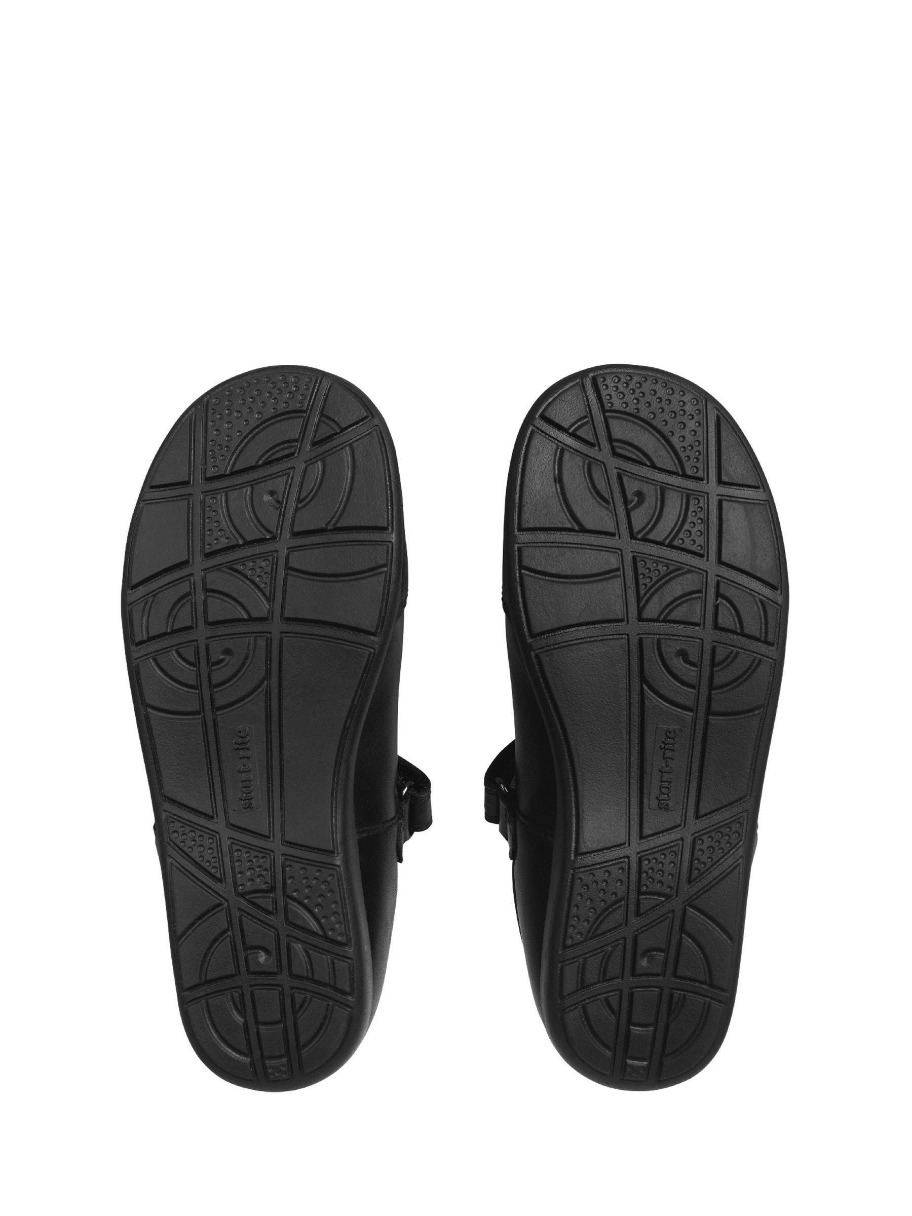 Start Rite Black Dual Fit Grade Mary Jane School Shoes image 6